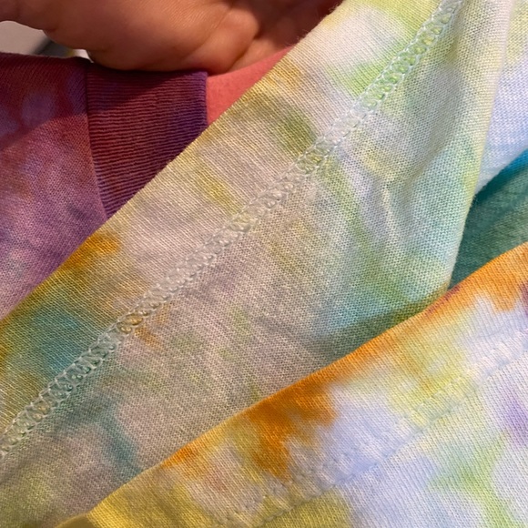 Unisex VINTAGE Hard Rock Cafe HOLLYWOOD tie dyed Small size made in USA/Jamaica - Picture 11 of 11